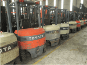 Stock Reduction Auction of Over 100 Forklift Trucks and Reach Trucks on behalf of Lisman Forklifts